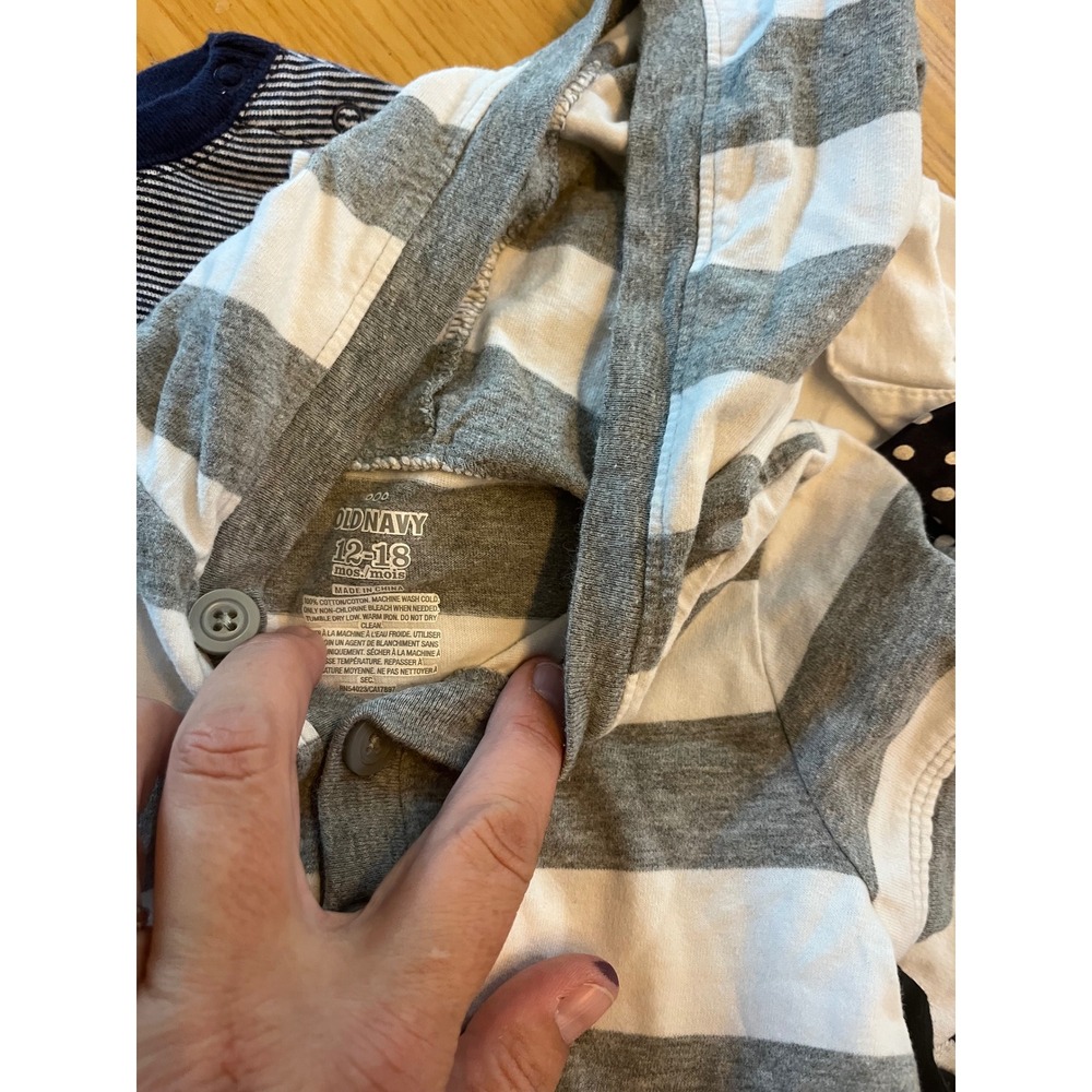 Toddler Boys Summer Clothes Lot - Size 12-18 mo - Shirts Tops Shorts Romper - Picture 3 of 5
